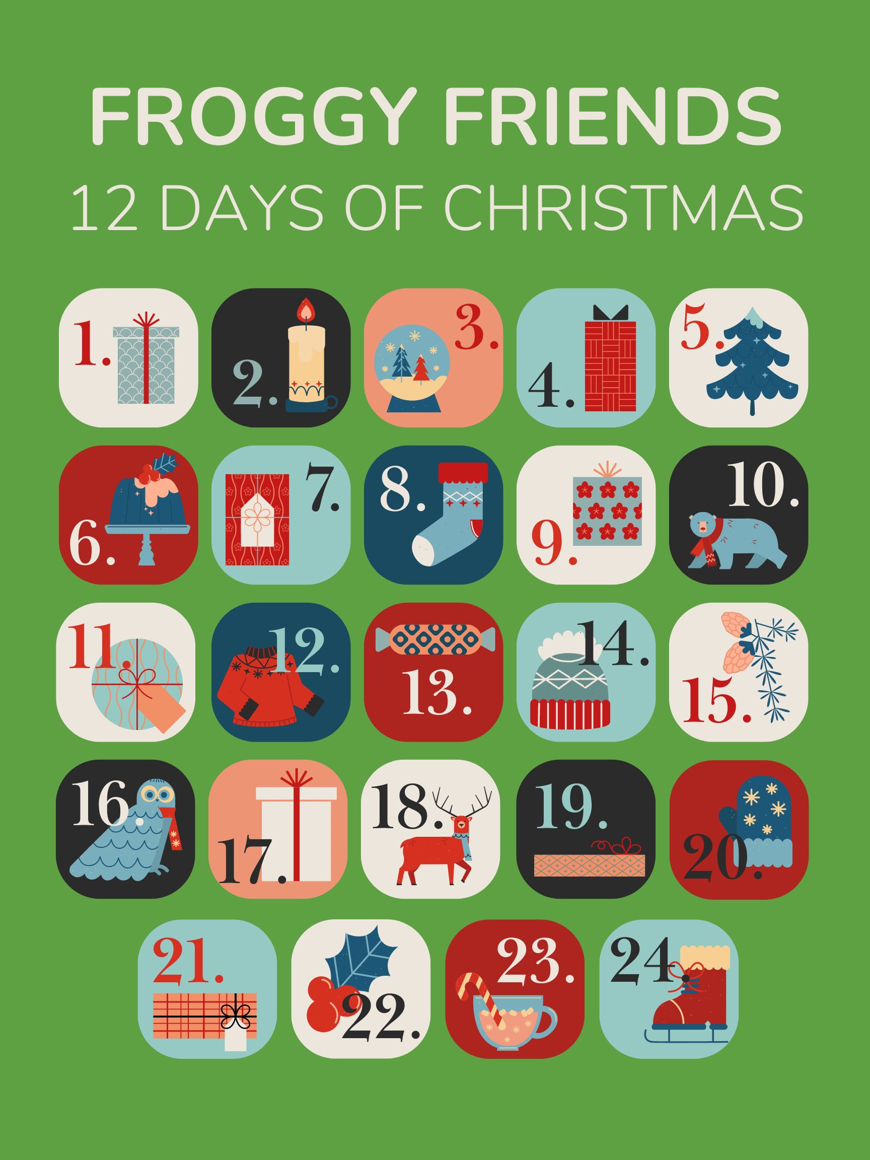 12 Days of Christmas Appearance